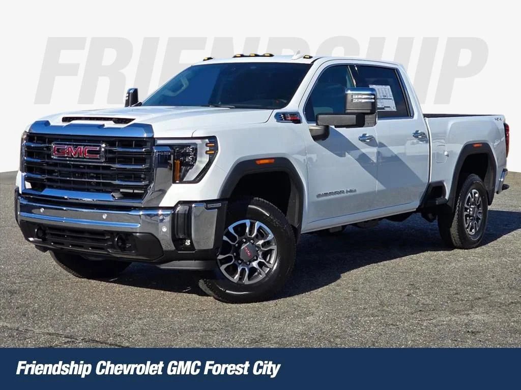 New 2026 Summit White GMC SLT image 1