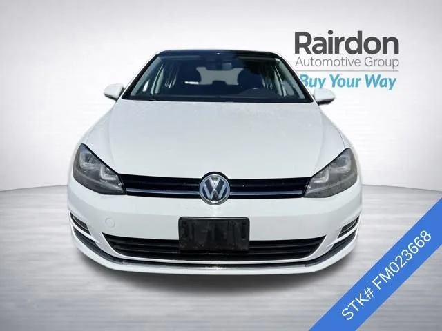 Used 2015 Pure White Volkswagen TDI SEL image 2