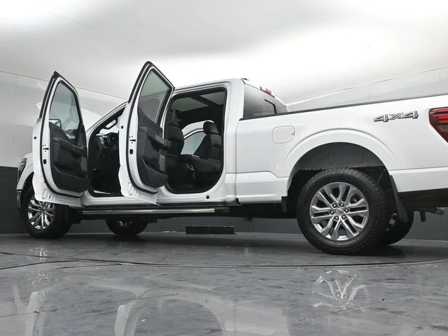Certified Used 2025 White Ford Lariat image 58
