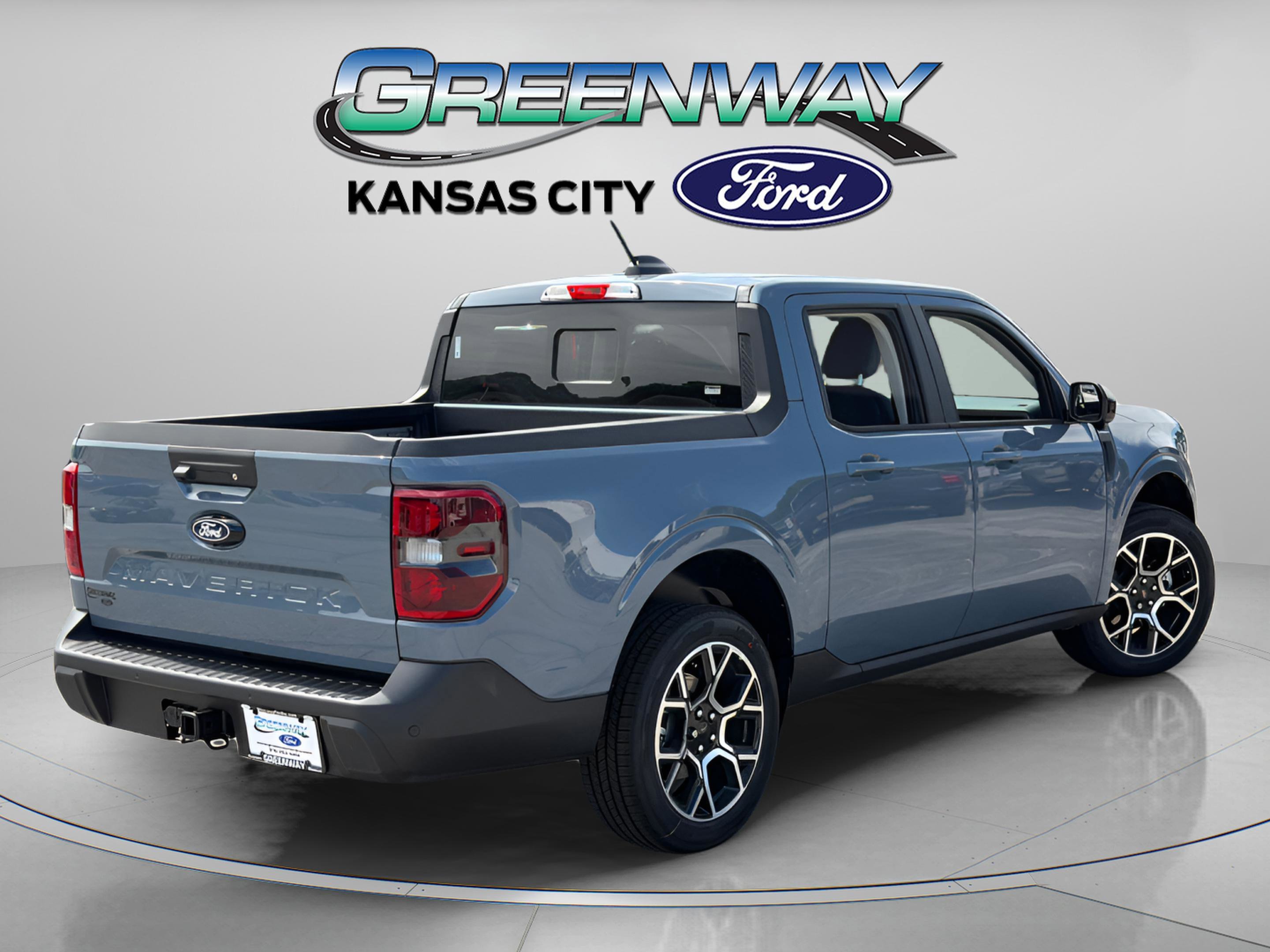 New 2026 Azure Gray Metallic Tri-Coat Ford Lariat® image 7