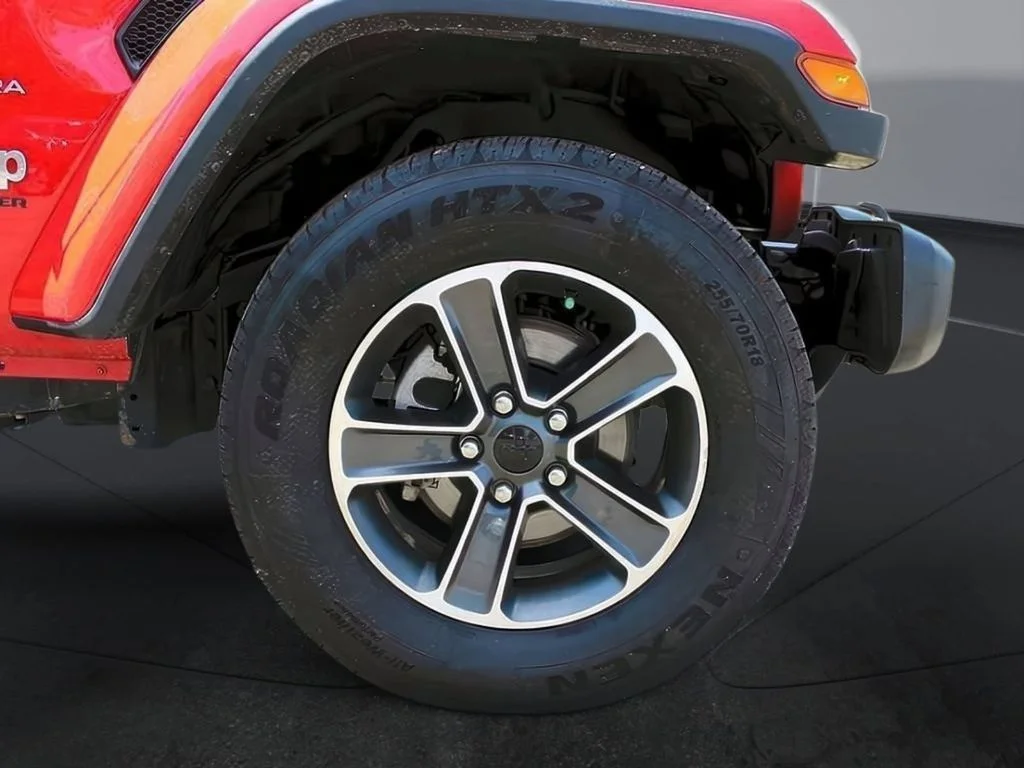 Used 2023 Firecracker Red Jeep Sahara image 31
