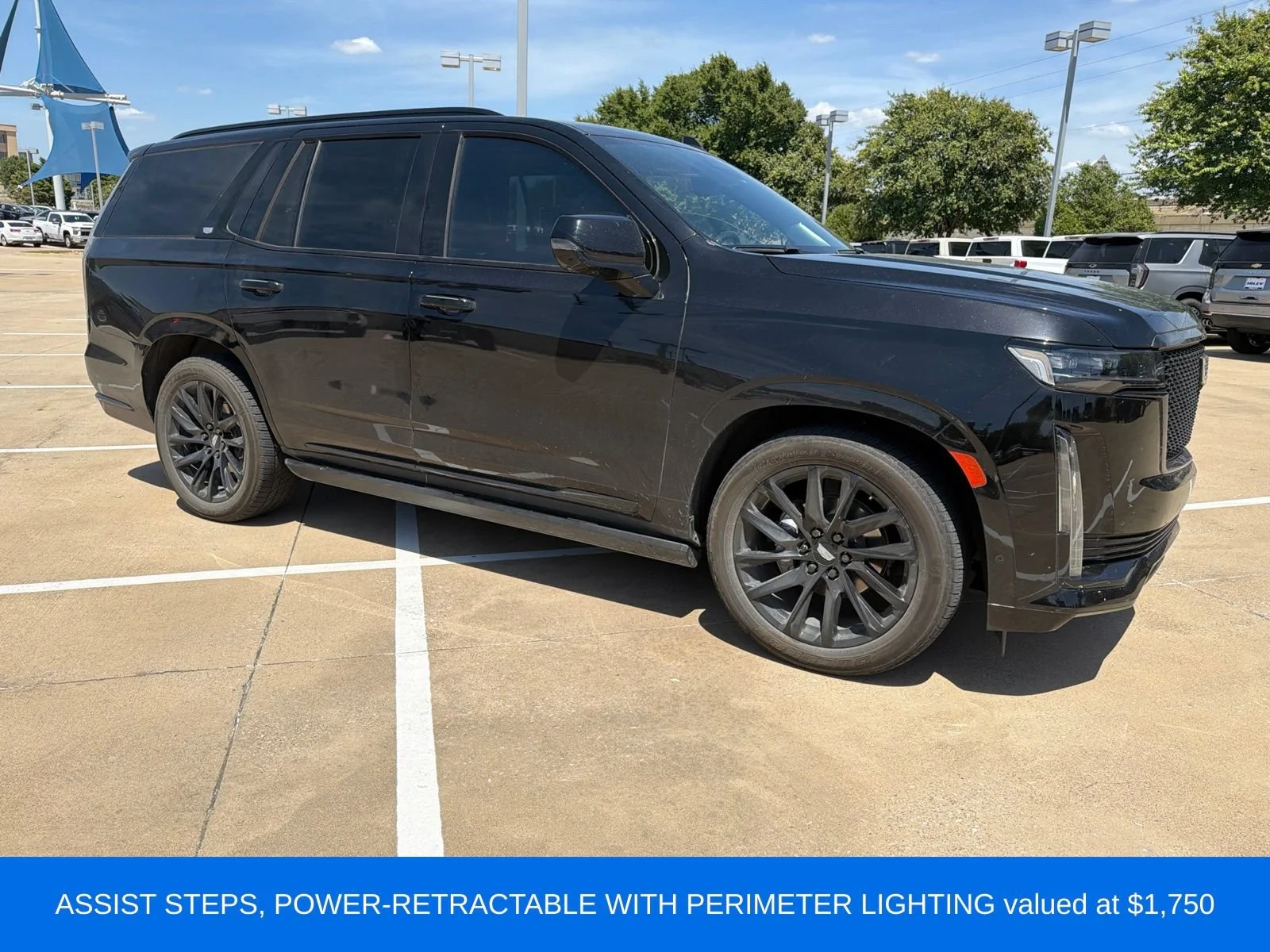 Used 2023 BLACK RAVEN Cadillac 4WD Sport Platinum image 7