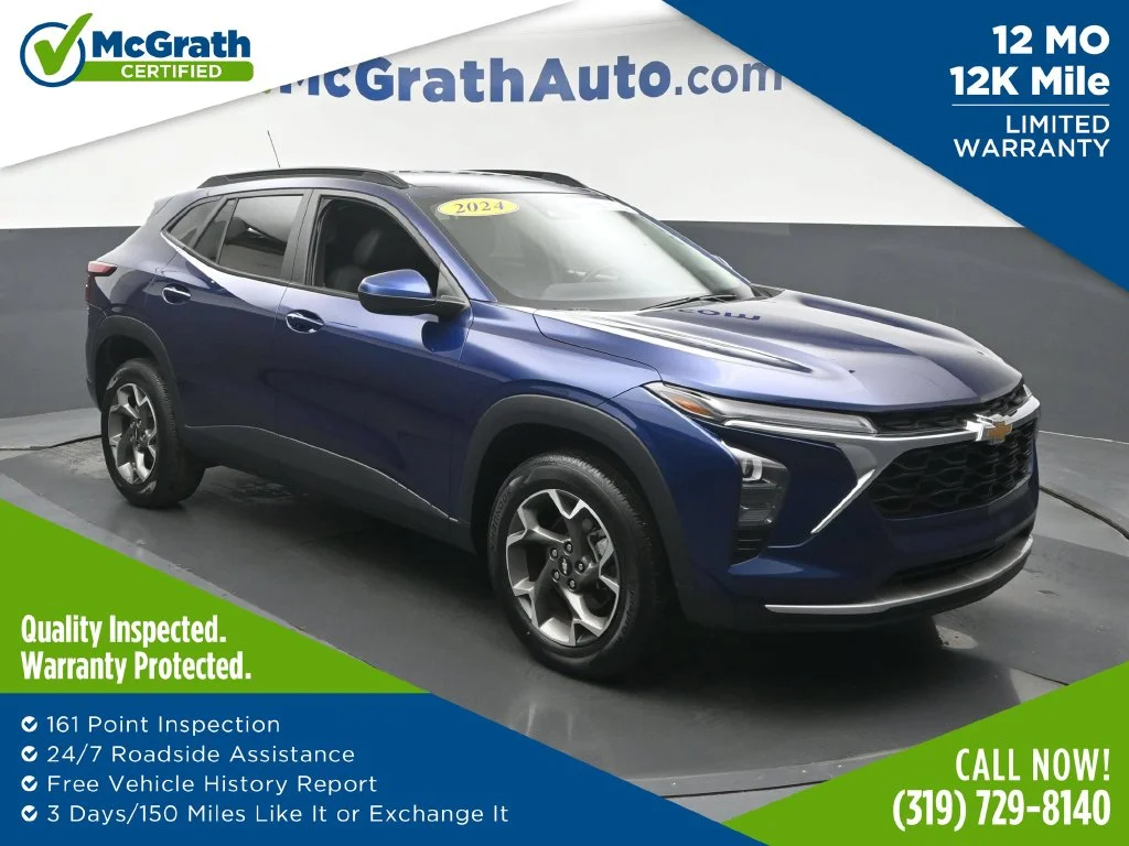 Used 2024 Blue Chevrolet LT image 1