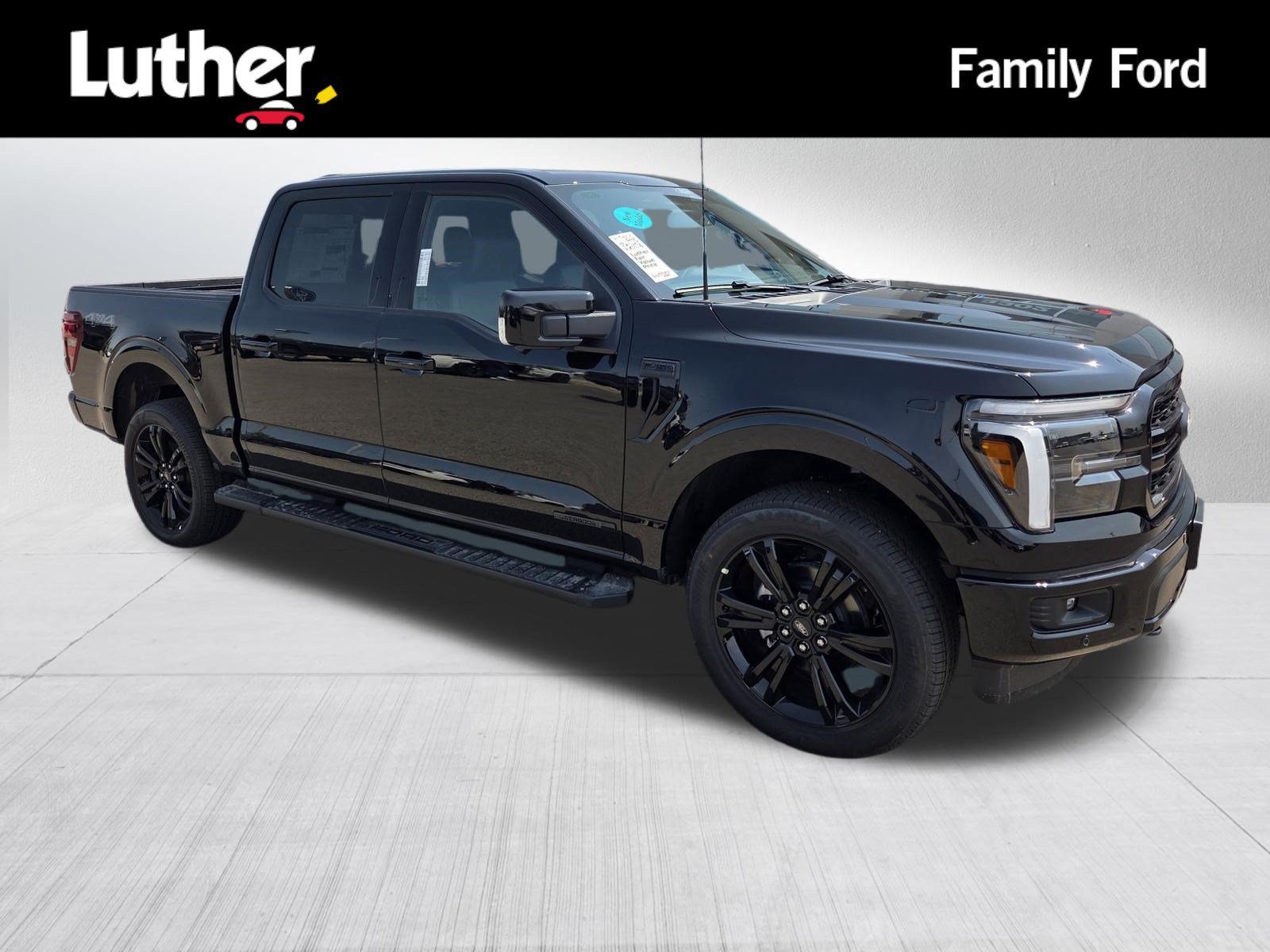 New 2026 Agate Black Metallic Ford LARIAT image 1
