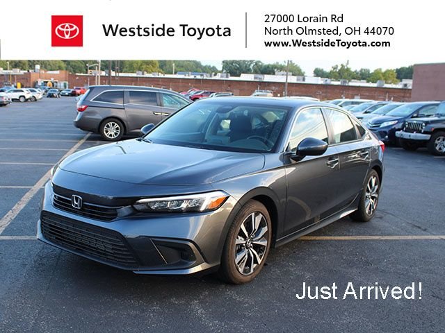 Used 2024 Meteorite Gray Metallic Honda EX image 1
