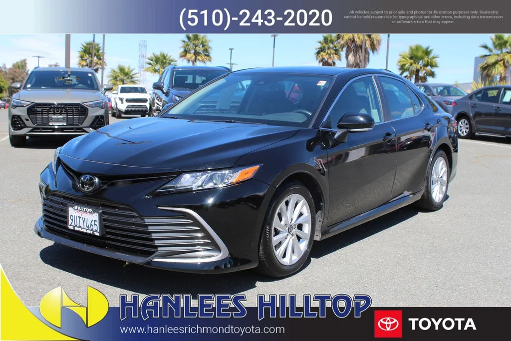 Certified Used 2023 Black Toyota LE image 3