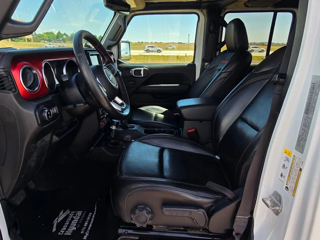Used 2020 Bright White Clearcoat Jeep Rubicon image 12