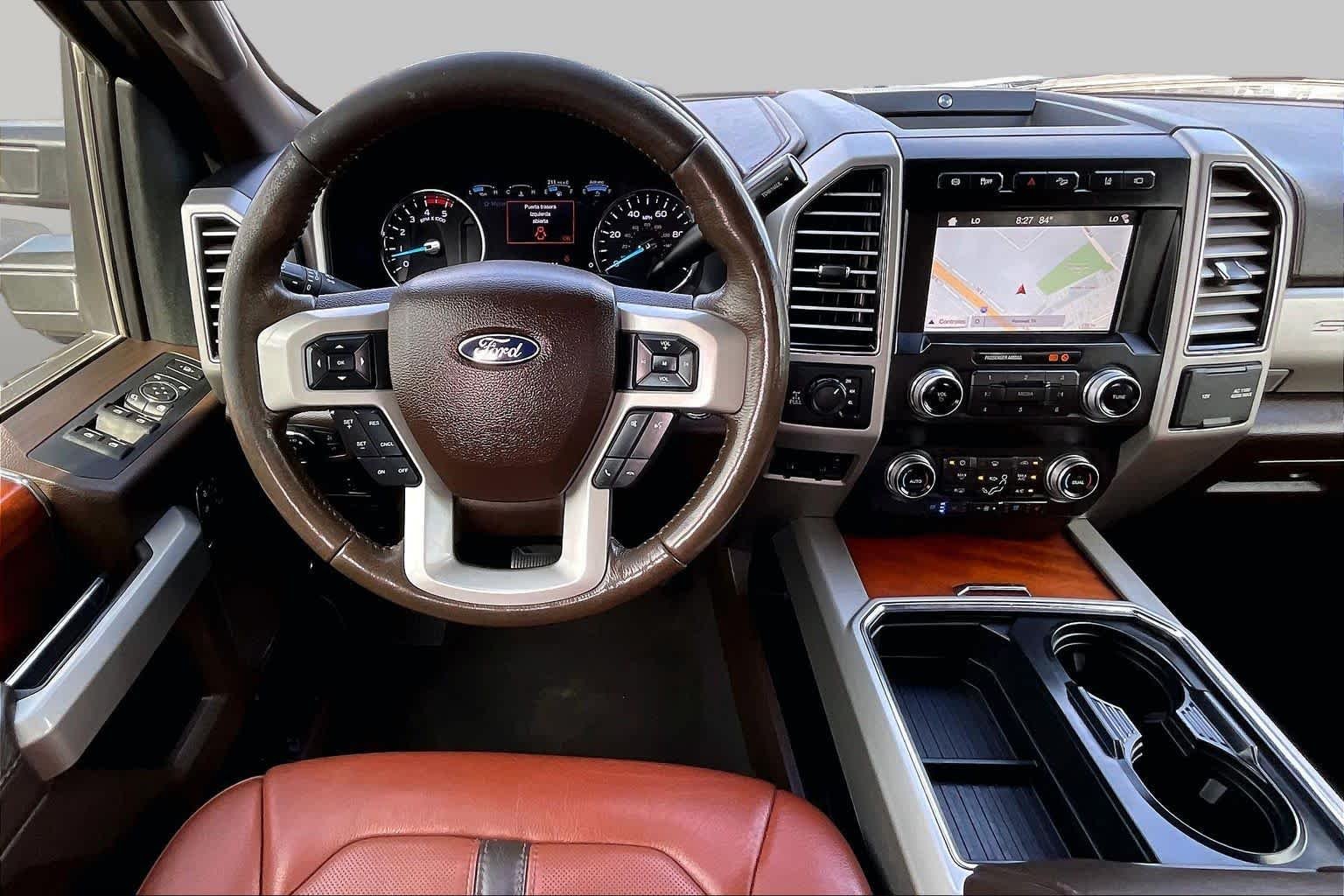 Used 2019 Ruby Red Metallic Tinted Clearcoat/Stone Gray Ford King Ranch image 6