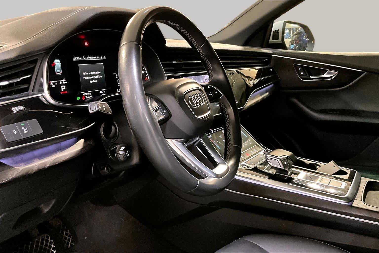 Used 2023 Glacier White Metallic Audi Premium image 16