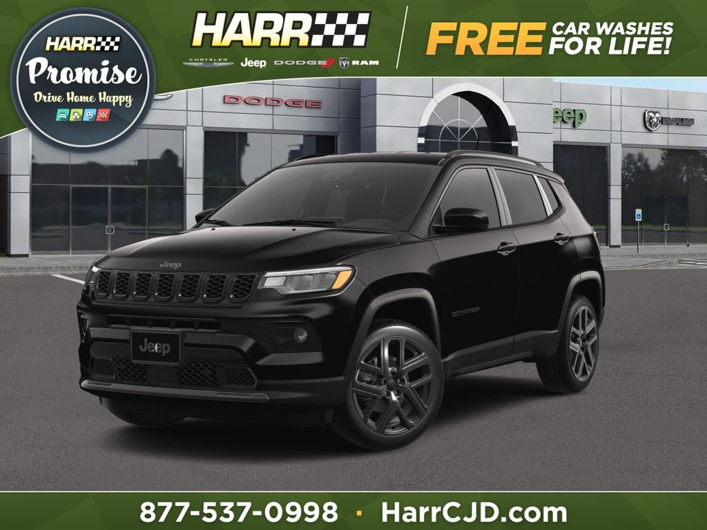 New 2026 Diamond Black Crystal Pearl-Coat Exterior Paint Jeep Limited image 1