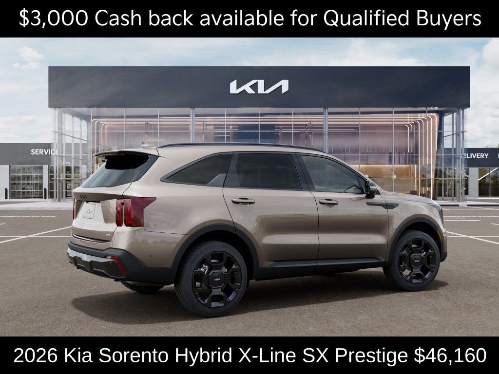 New 2026 Volcanic Sand Kia X-Line SX Prestige AWD image 7