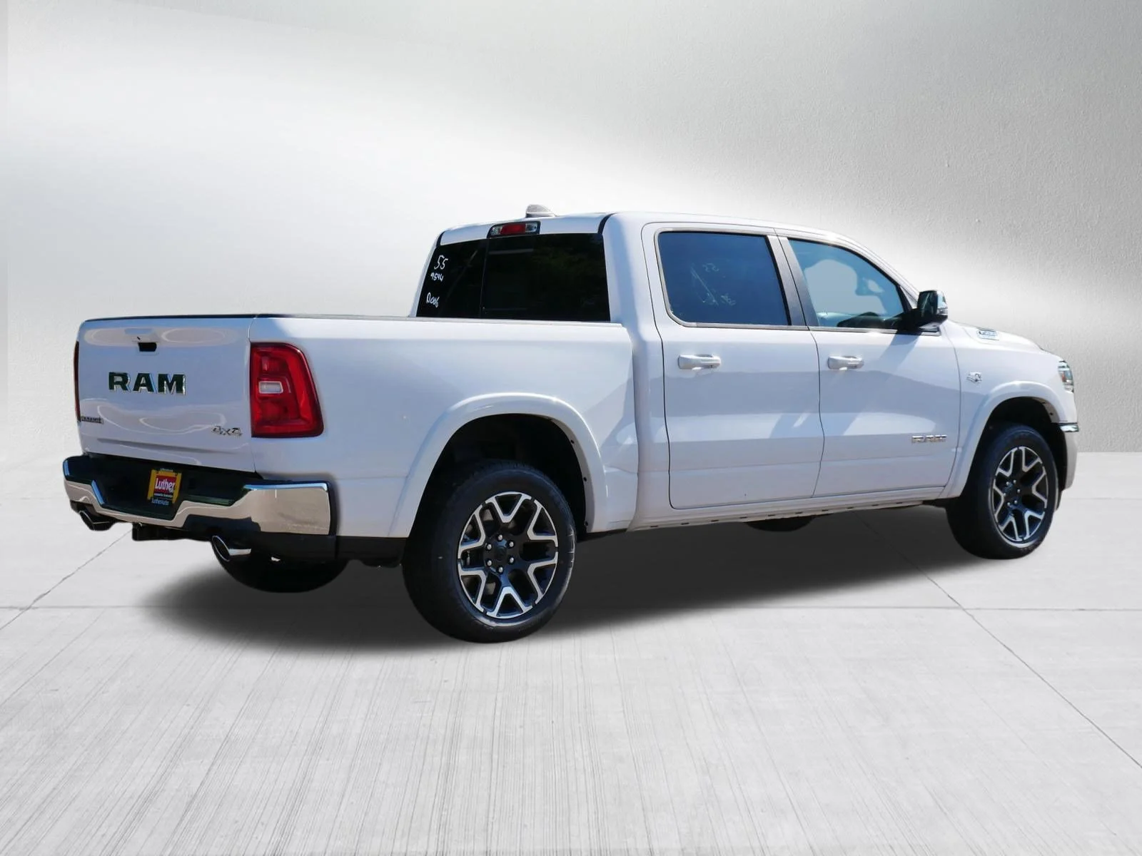 New 2026 Bright White Clear-Coat Exterior Paint RAM Laramie image 7