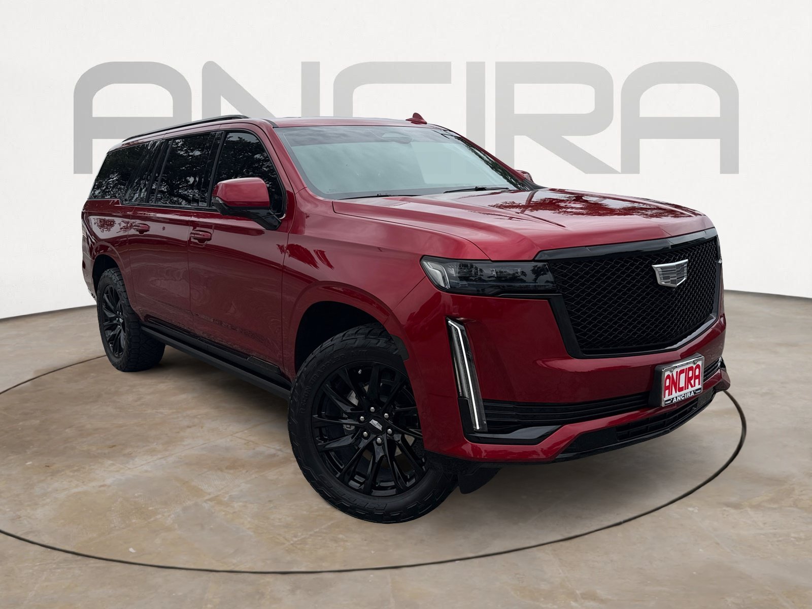 Used 2024 Radiant Red Tintcoat Cadillac 4WD Sport image 4