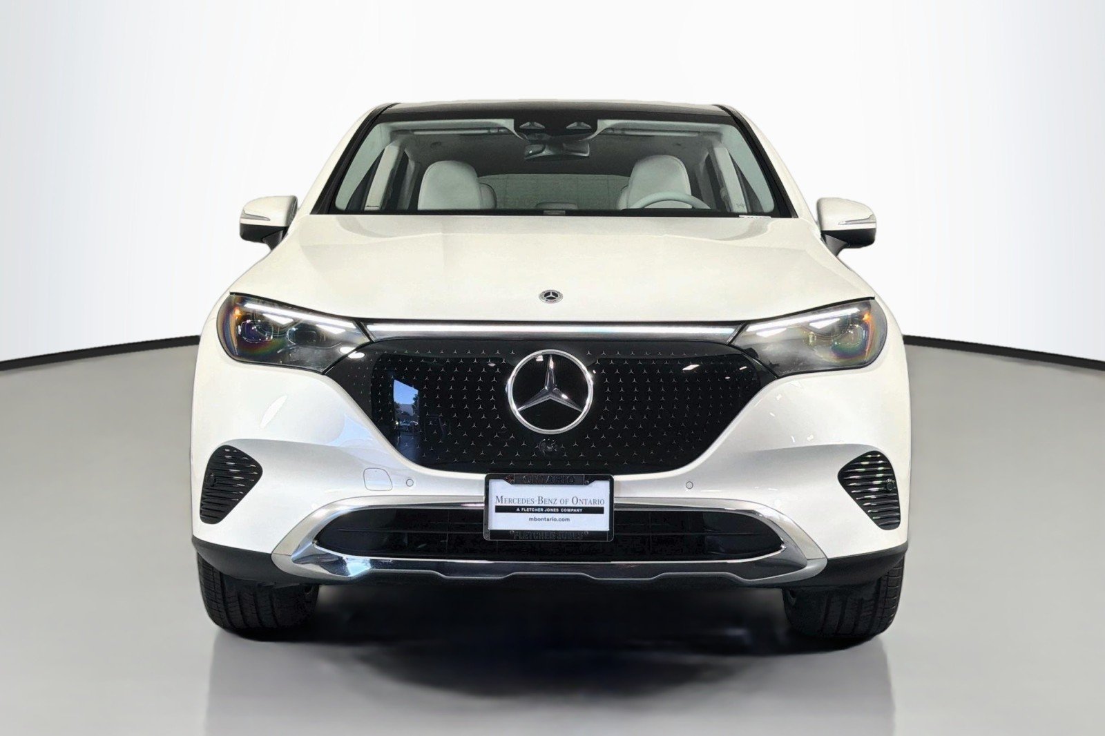 Certified Used 2023 MANUFAKTUR Diamond White Metallic Mercedes-Benz EQE 350 image 3