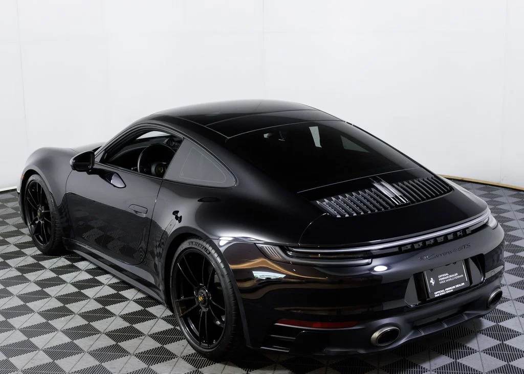 Used 2023 Black Porsche Carrera 4 GTS Manual image 12