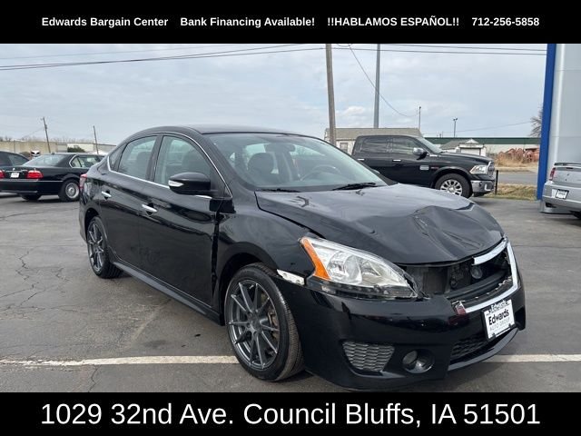 Used 2015 Nissan Sentra SR with VIN 3N1AB7AP6FY270841 for sale in Council Bluffs, IA