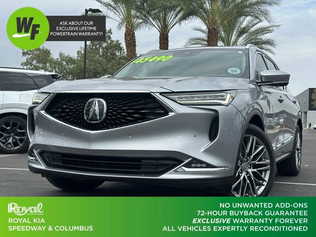 Used 2024 Silver Acura Advance image 1