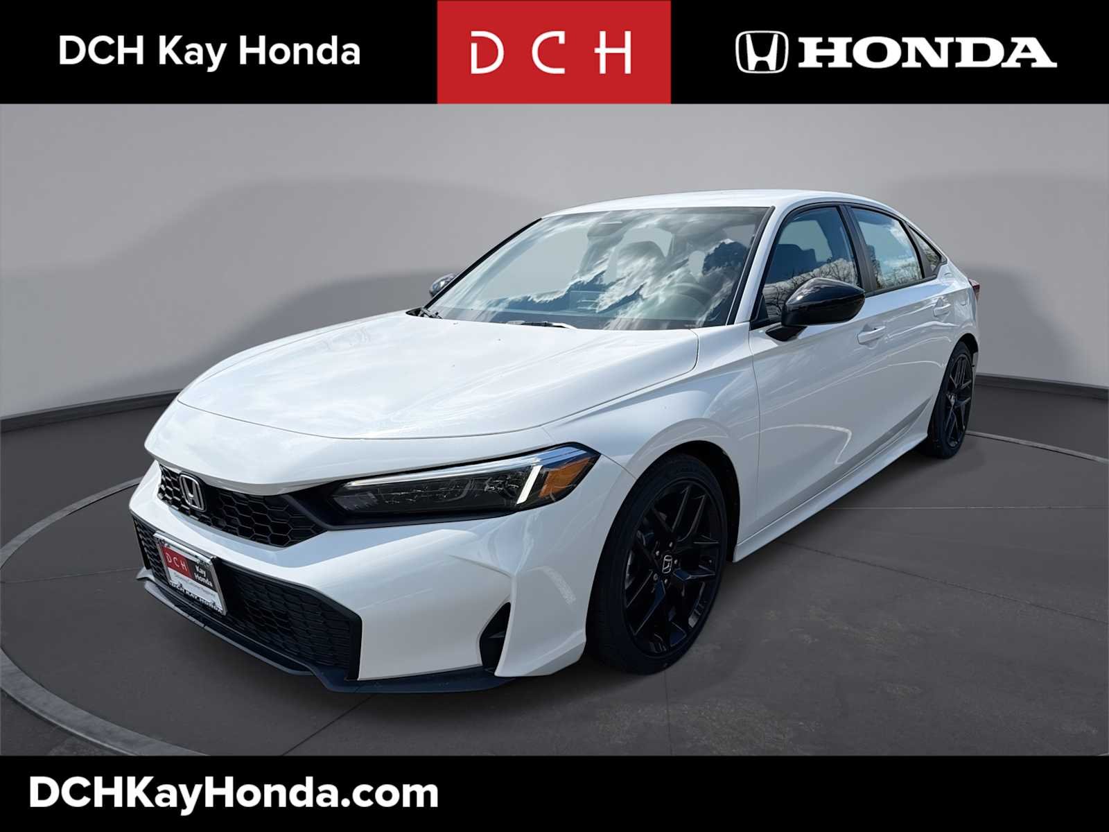 New 2026 Platinum White Pearl Honda Sport image 1