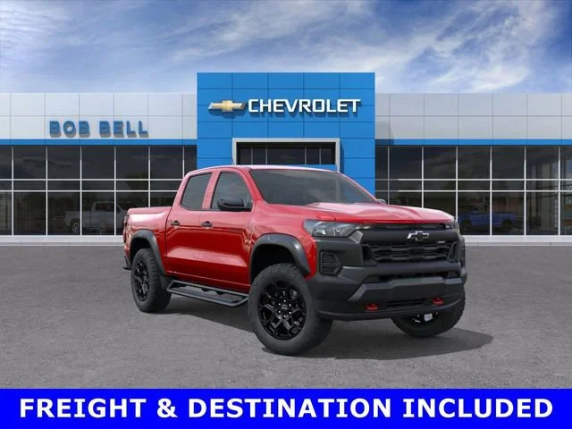 New 2026 Radiant Red Tintcoat Chevrolet Trail Boss image 1