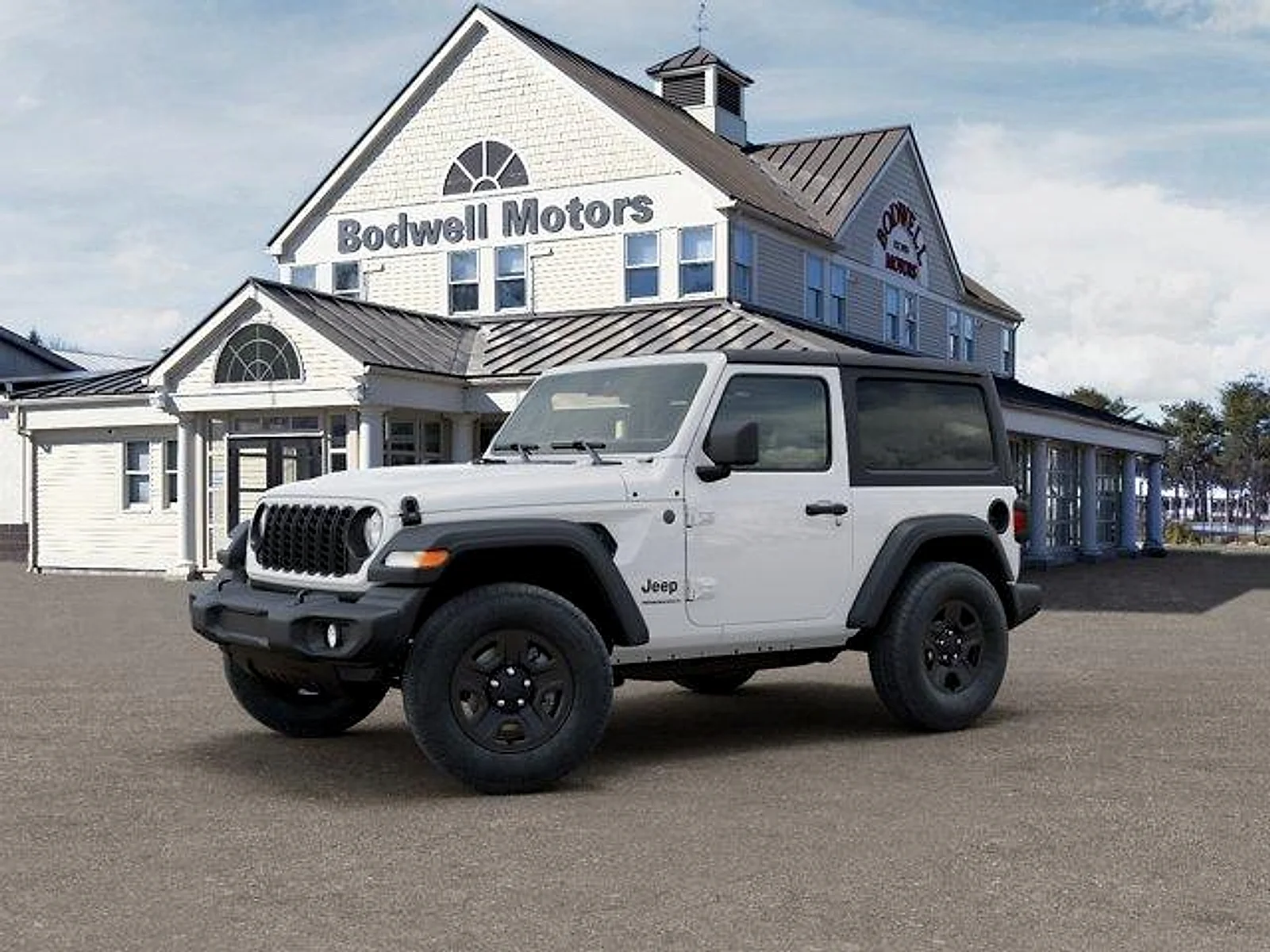 New 2026 Bright White Clearcoat Jeep  image 2