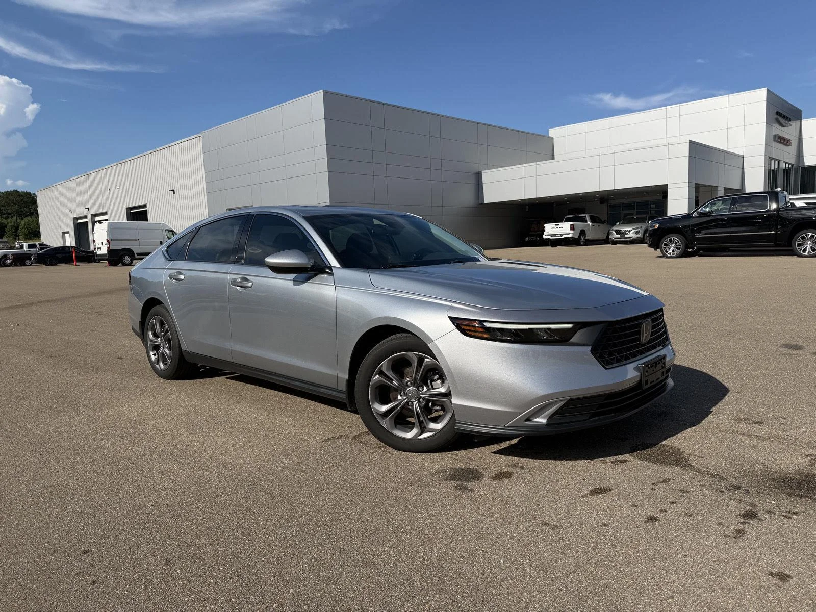 Used 2024 Solar Silver Metallic Honda EX image 19