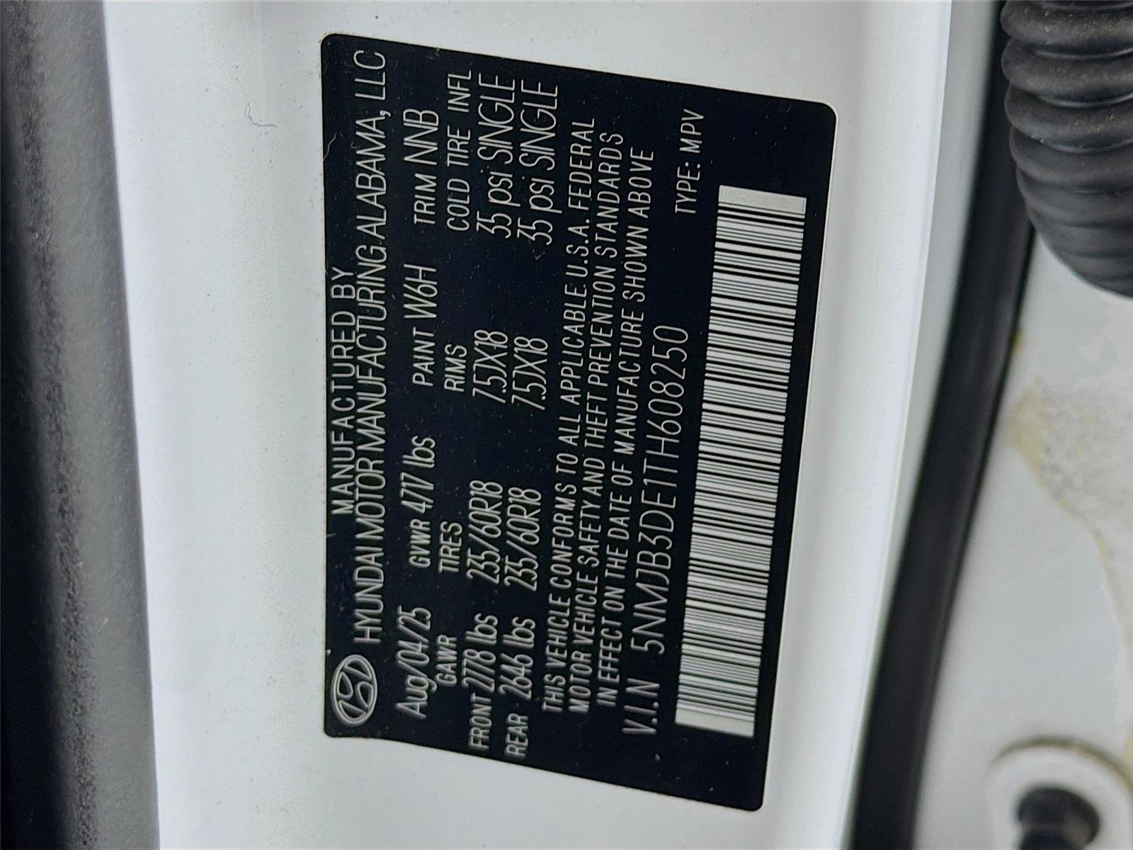 Used 2026 White Pearl Hyundai SEL image 30