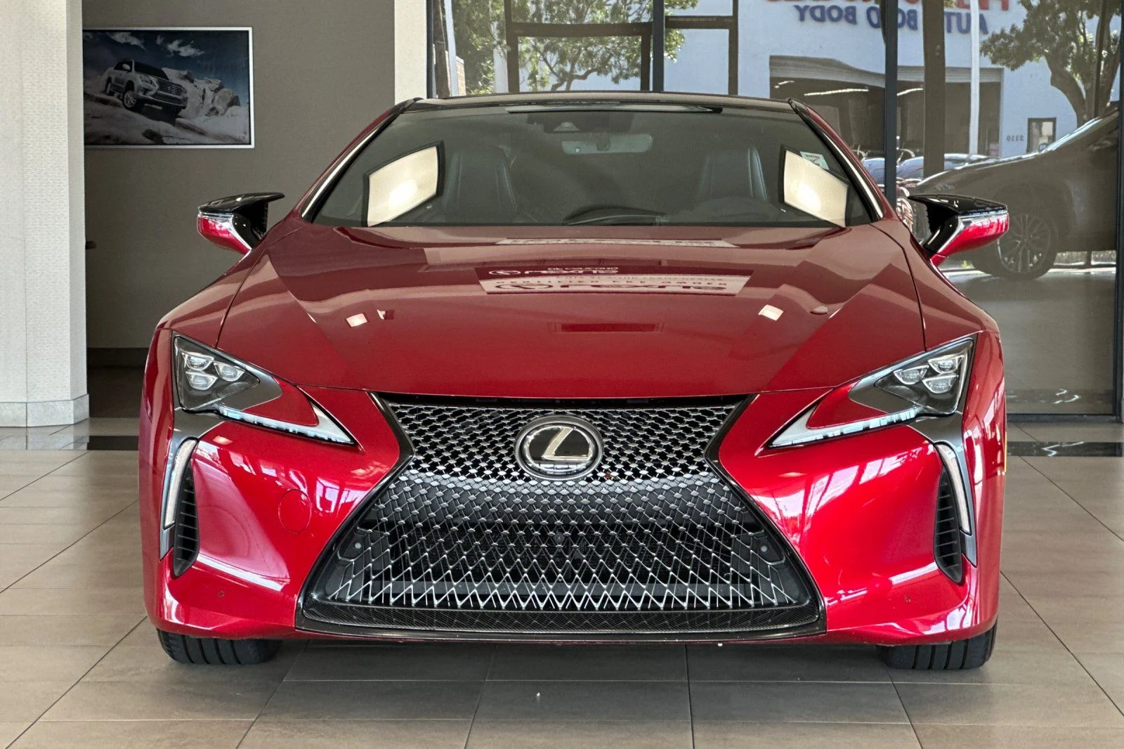 Used 2021 Infrared Lexus 500 image 6