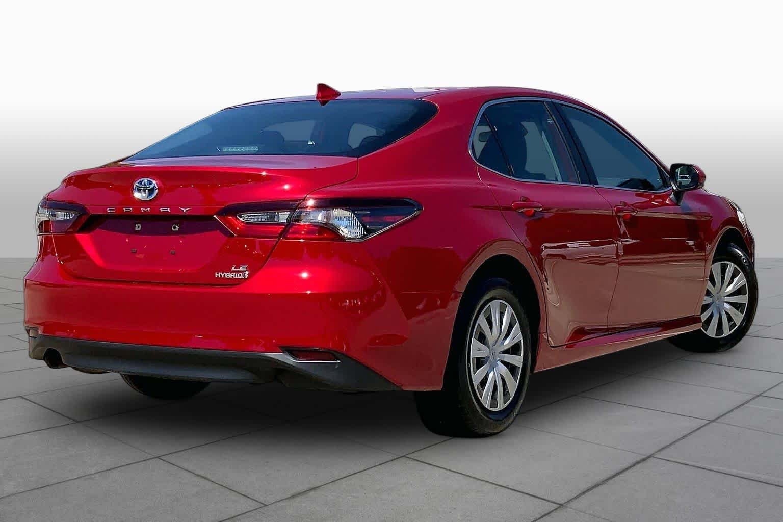 Used 2023 Supersonic Red Toyota Hybrid LE image 13