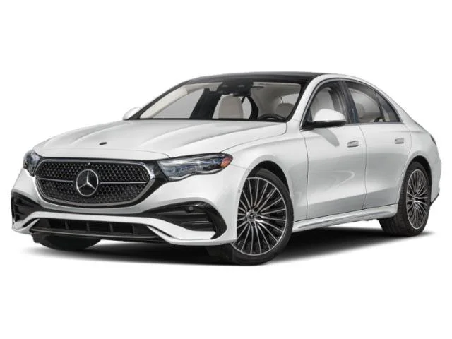 New 2027 Polar White Mercedes-Benz E 350 image 1