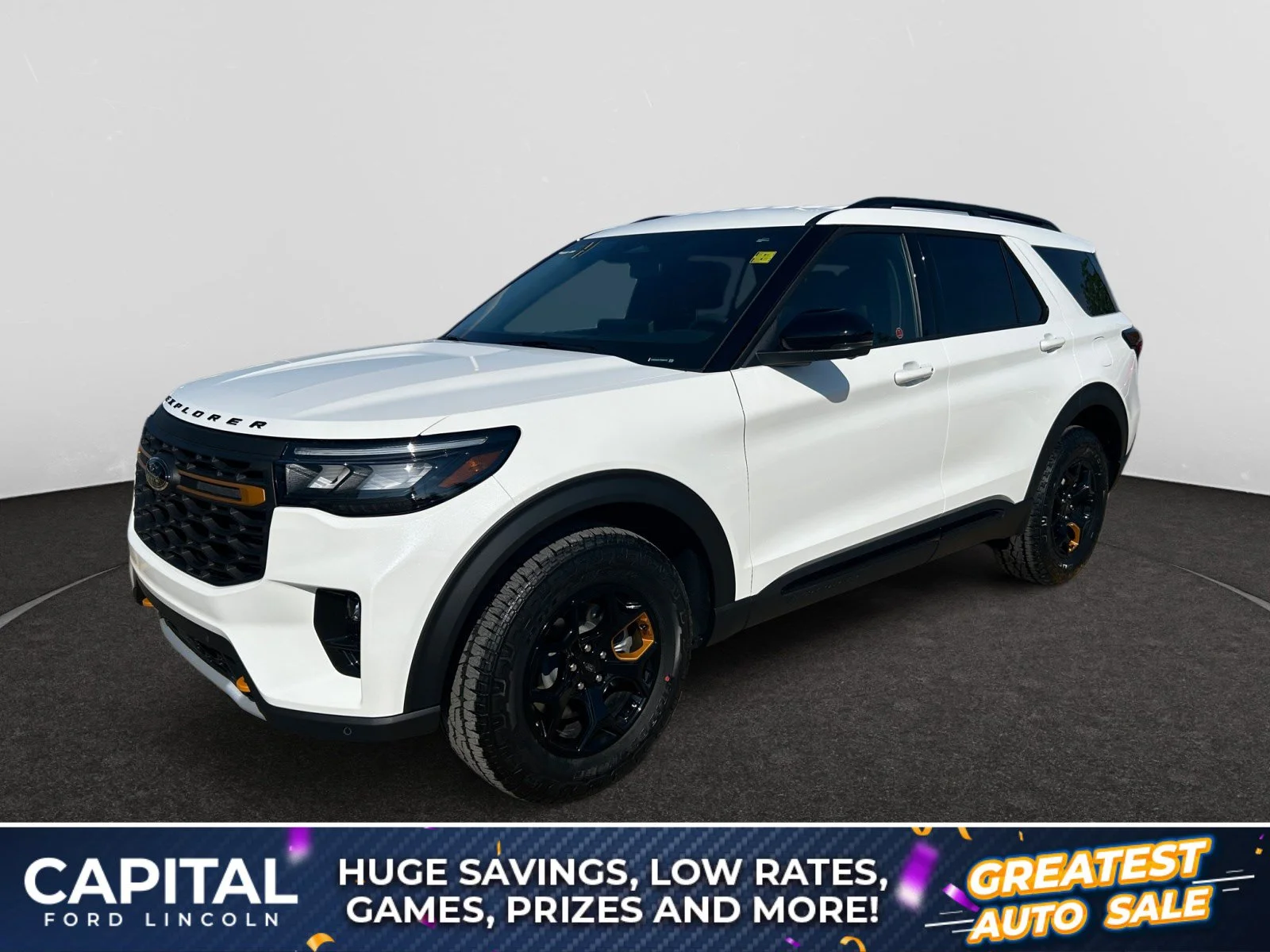 New 2026 STAR WHITE MET TRI-COAT Ford Tremor image 1