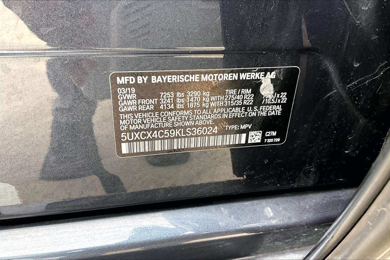 Used 2019 Arctic Gray Metallic BMW xDrive50i image 37