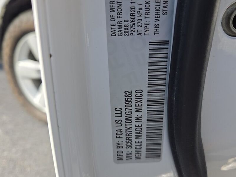 Used 2021 Bright White Clearcoat Ram Tradesman image 7