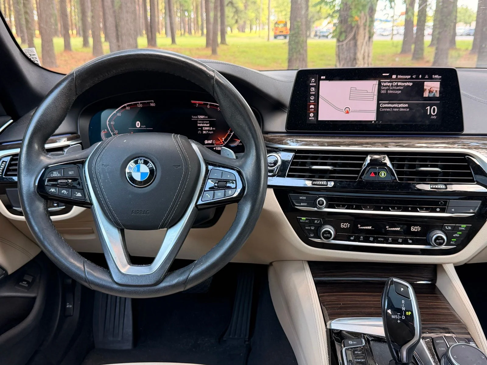 Used 2020 Mineral White Metallic BMW 540i image 3