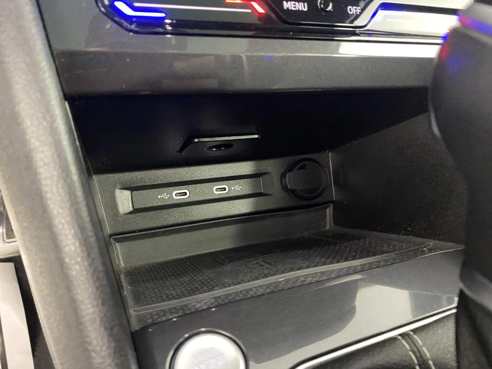 Used 2024 Deep Black Pearl Volkswagen SE R-Line Black image 25