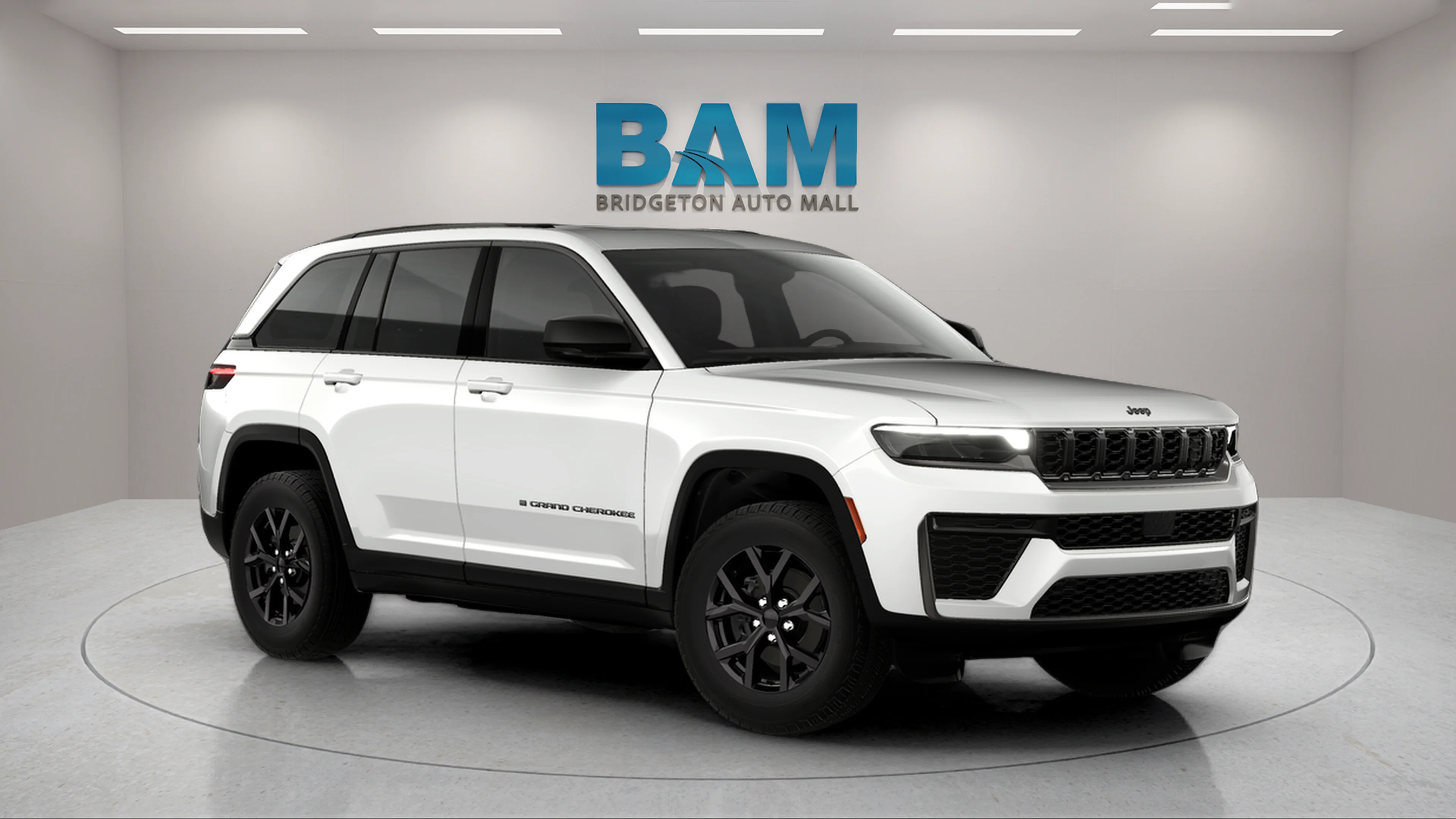 New 2026 Bright White Clear-Coat Exterior Paint Jeep Laredo Altitude image 1