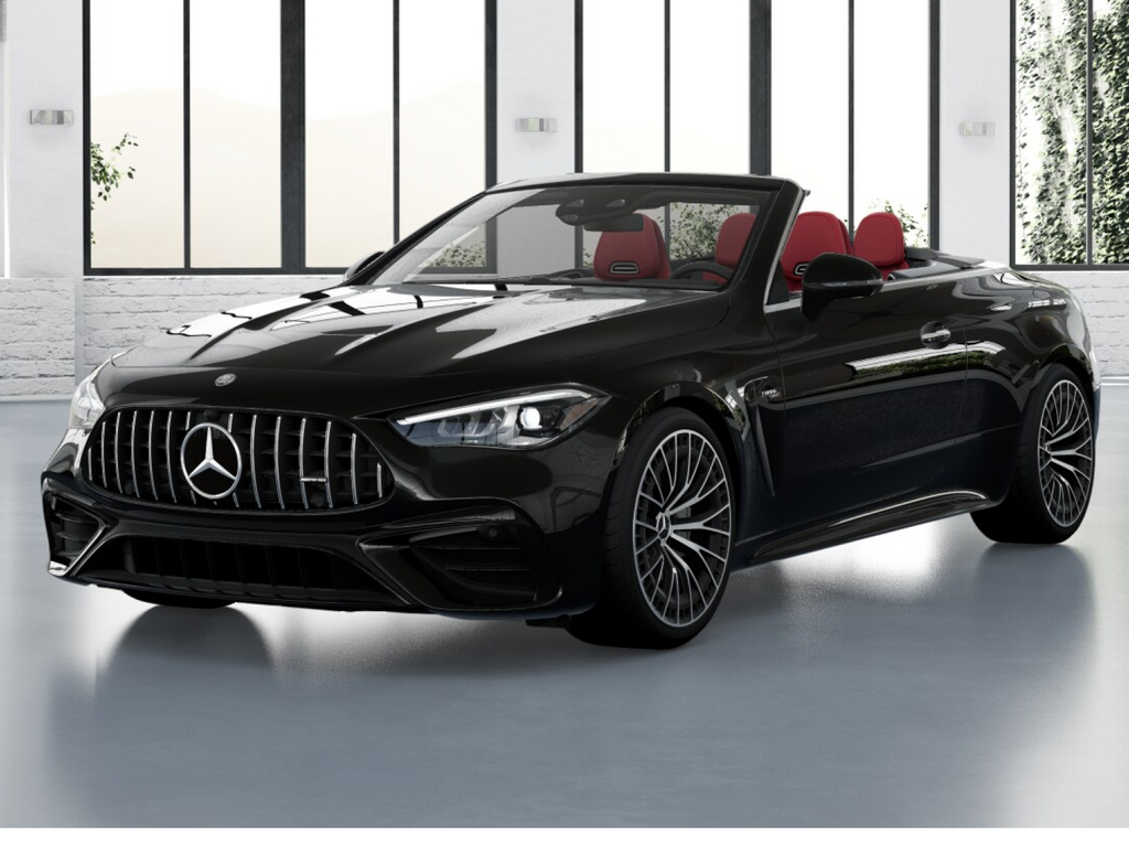 New 2026 Obsidian Black Metallic Mercedes-Benz AMG® CLE 53 4MATIC+ Cabriolet image 1