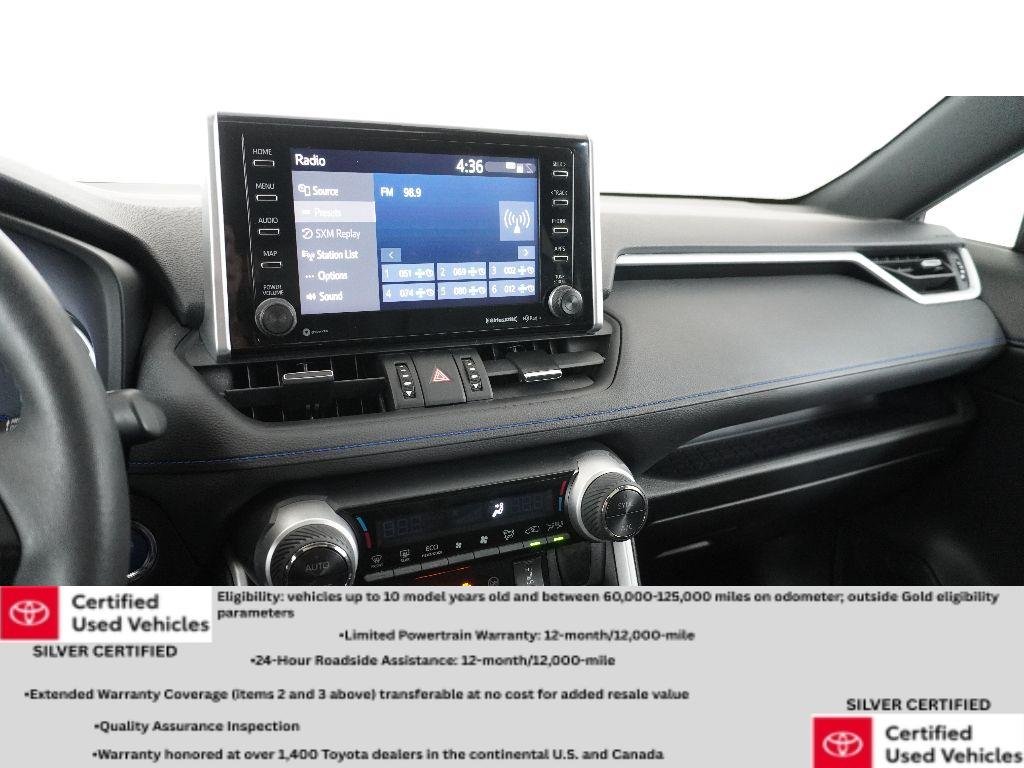Used 2021 Blizzard Pearl/Midnight Black Metallic Toyota Hybrid XSE image 20
