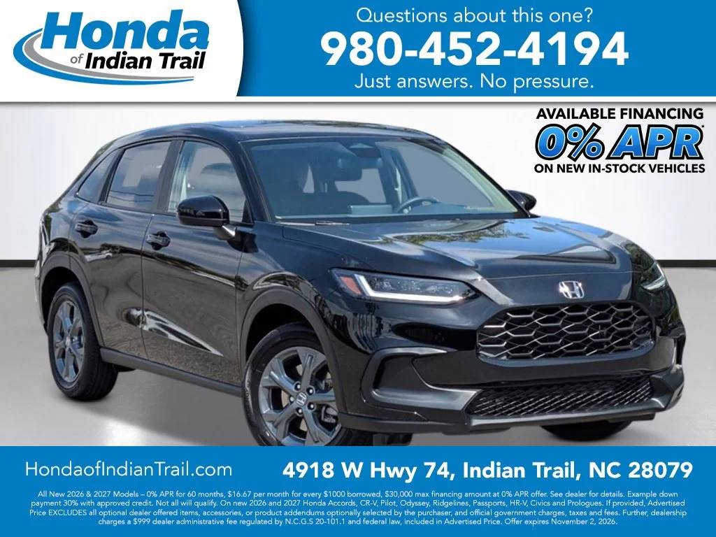 New 2027 Crystal Black Pearl Honda LX image 1