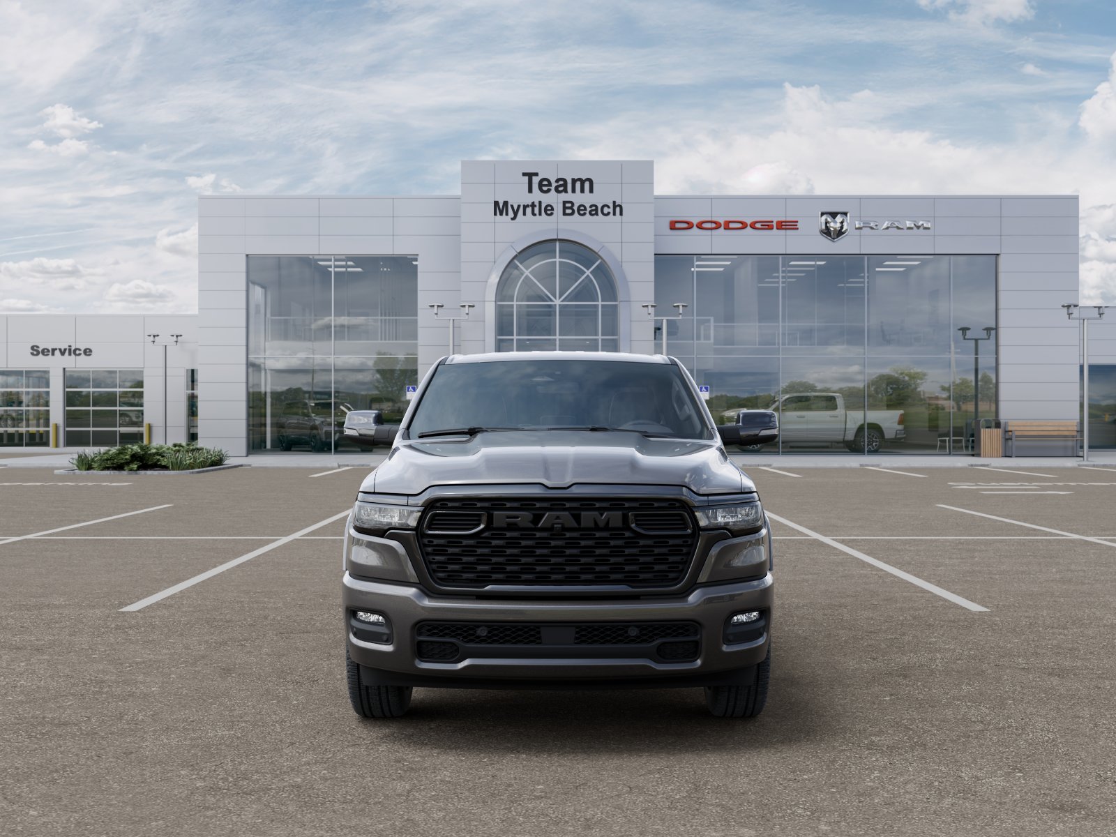 New 2026 Granite Crystal Metallic Clear-Coat Exterior Paint RAM Big Horn/Lone Star image 32