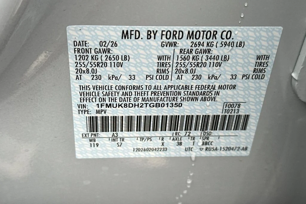 New 2026 White Metallic Ford Active image 29