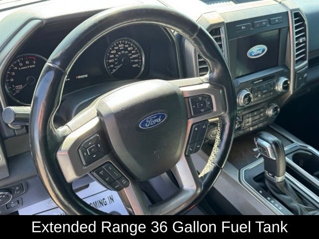 Used 2018 Shadow Black Ford Limited image 14