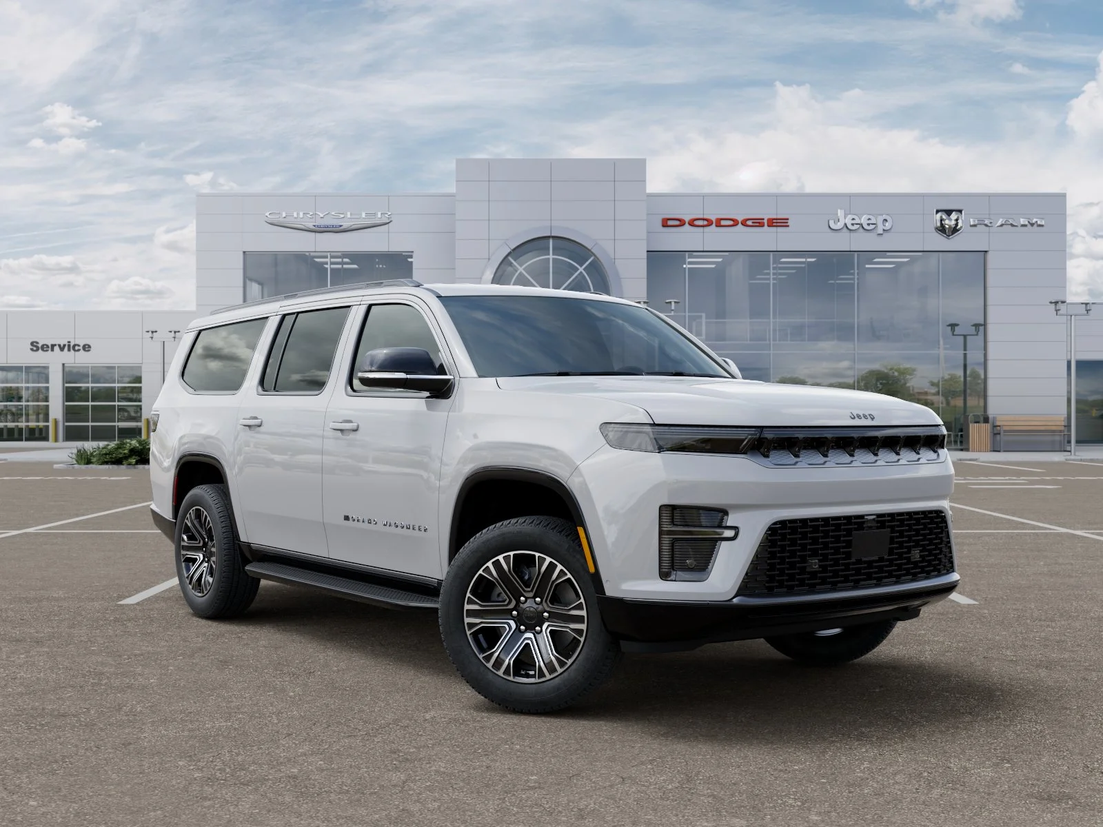 New 2026 Bright White Clear-Coat Exterior Paint Jeep  image 32