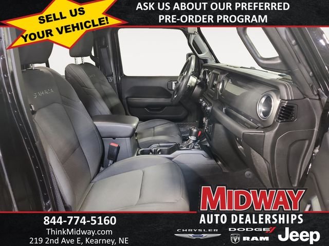 Used 2021 Black Jeep Unlimited Sahara image 15