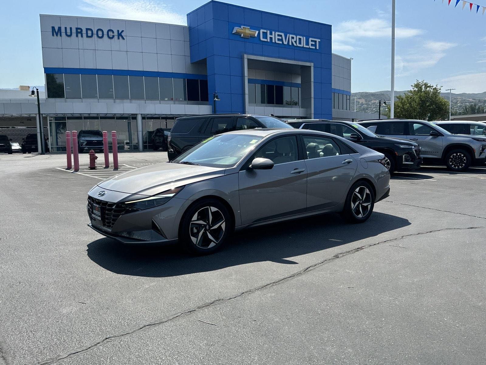 Used 2022 Hyundai Elantra Limited with VIN KMHLN4AJ5NU015277 for sale in Woods Cross, UT