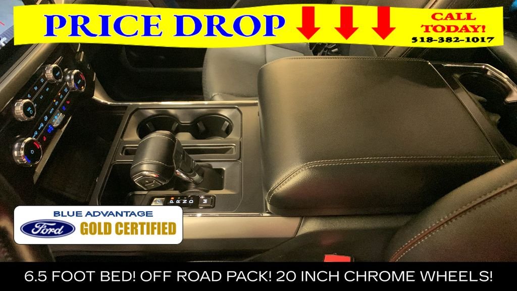 Certified Used 2022 Blue Metallic Ford Lariat image 43