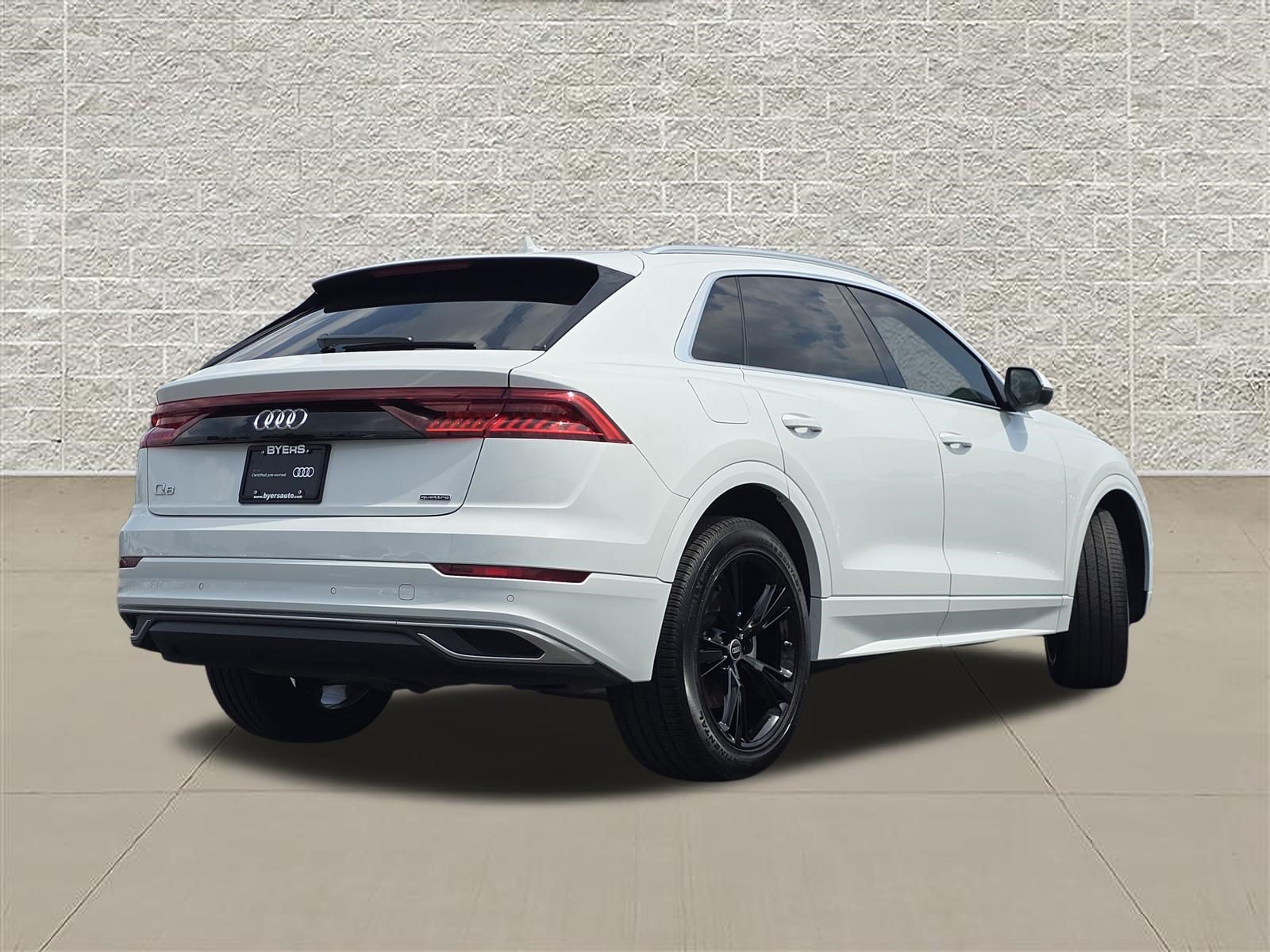 Used 2023 Glacier White Metallic Audi Premium image 7