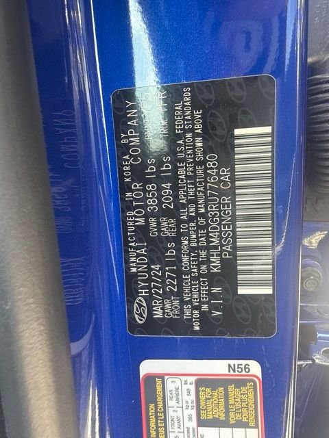 Used 2024 Blue Hyundai SEL image 14