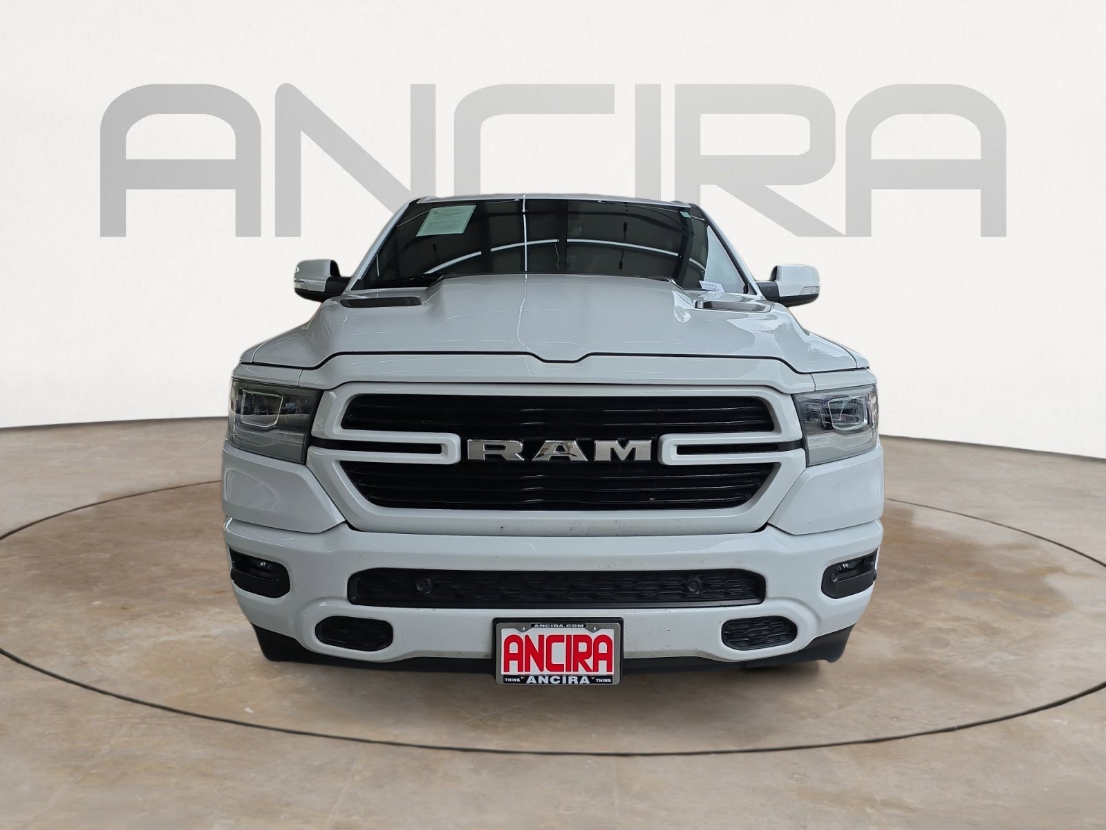 Used 2022 Bright White Clearcoat Ram Laramie image 3