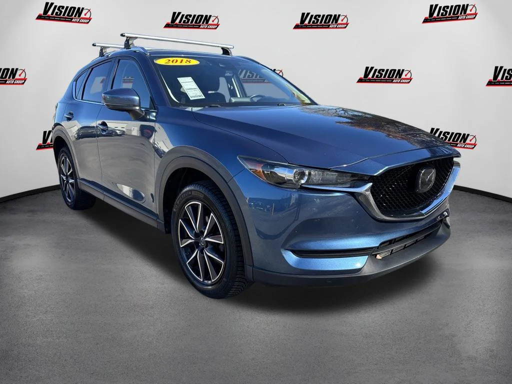 Used 2018 Blue Mazda Touring image 3