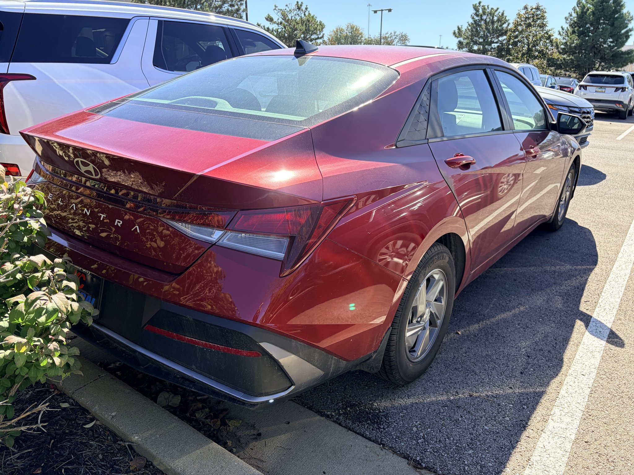 Certified Used 2024 Ultimate Red Hyundai SE image 4